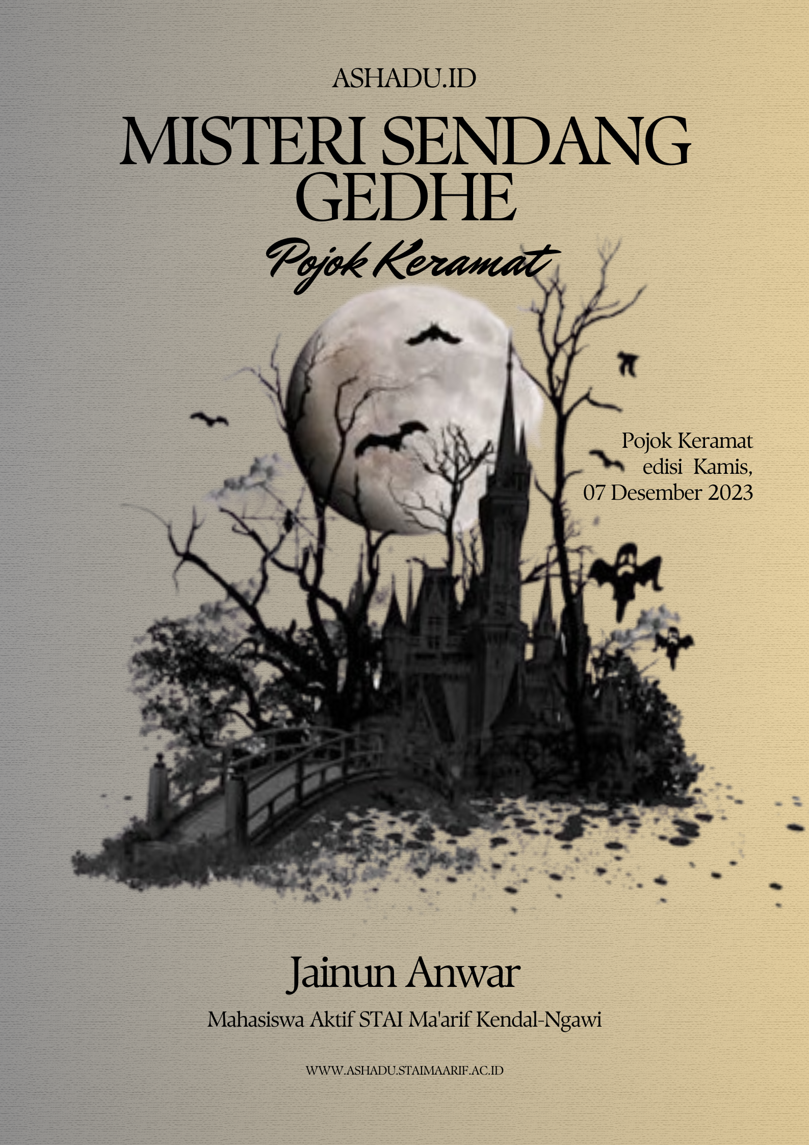MISTERI SENDANG GEDHE MISTERI SENDANG GEDHE