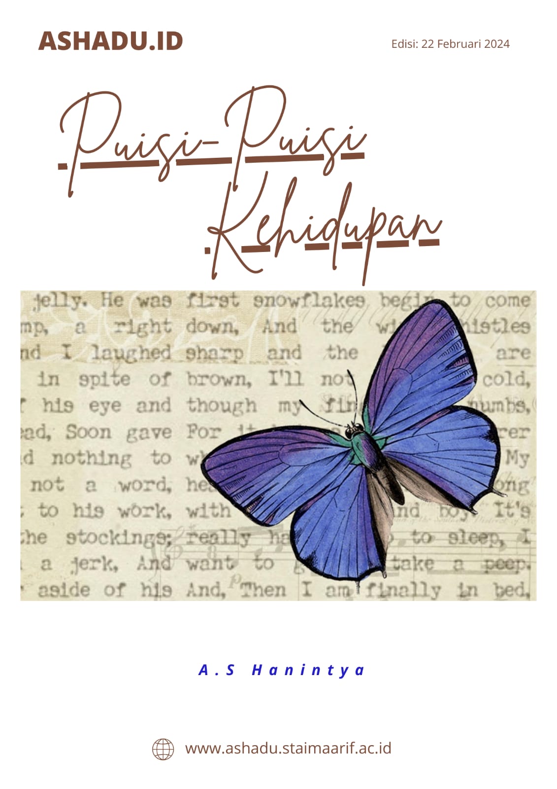 PUISI-PUISI KEHIDUPAN A.S HANINTYA
